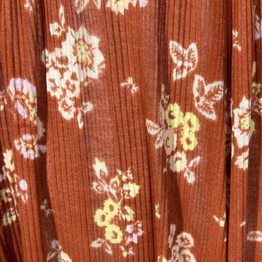 Free People Kitty Tube Floral Tunic Dress L
